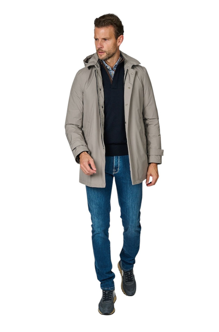 Herno Hommes parka homme gris