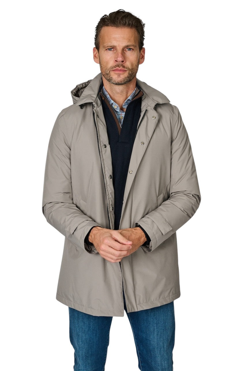 Herno Hommes parka homme gris