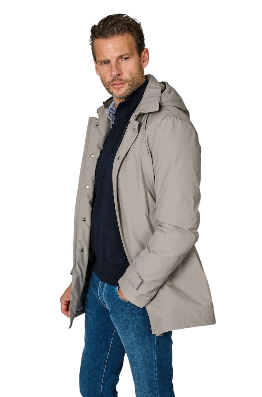 Herno Hommes parka homme gris