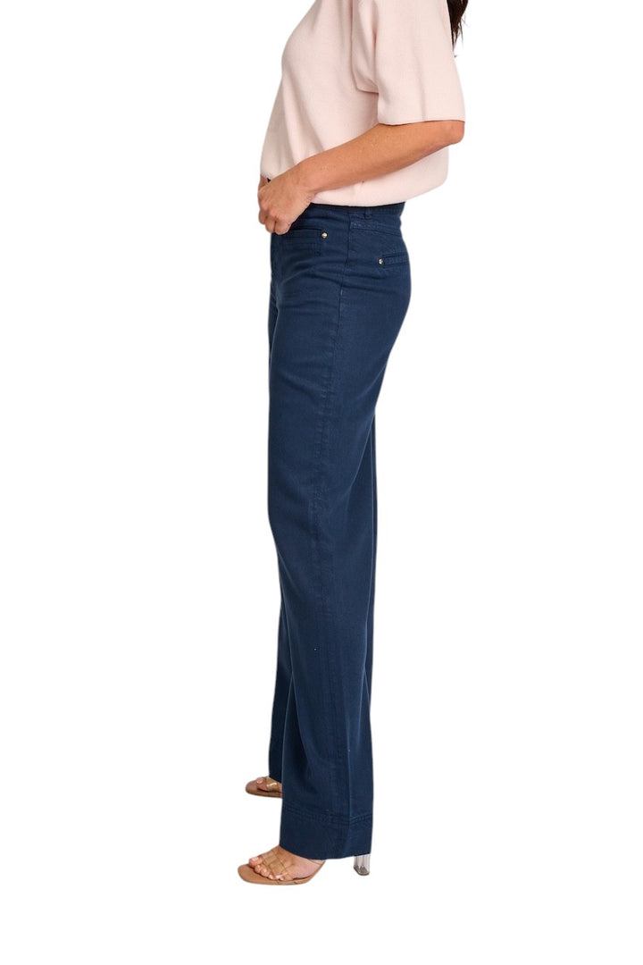 Mos Mosh broek dames blauw Soey Beaumont 170260 828 SOEY