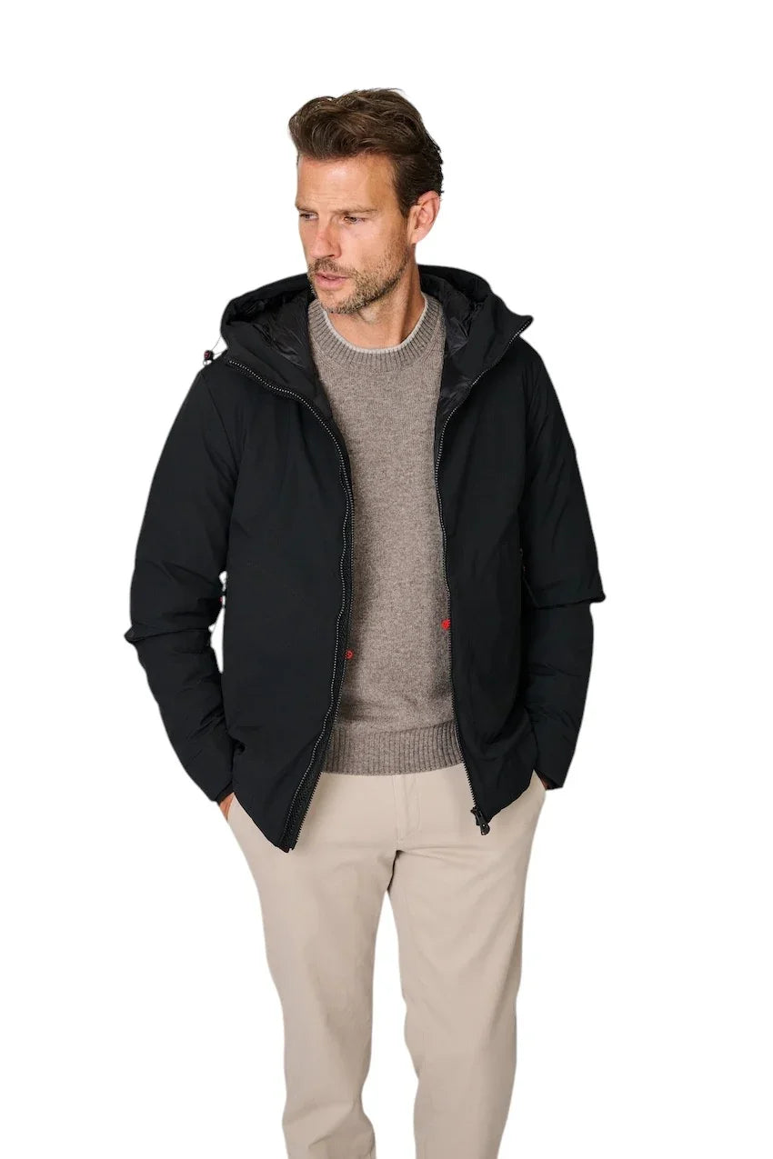 Peuterey Herrenparka in Schwarz – Loge