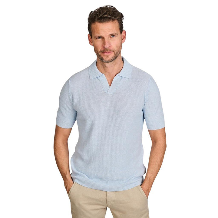 gran-sasso-men-polo-shirt-korte-mouwen-heren-ciel