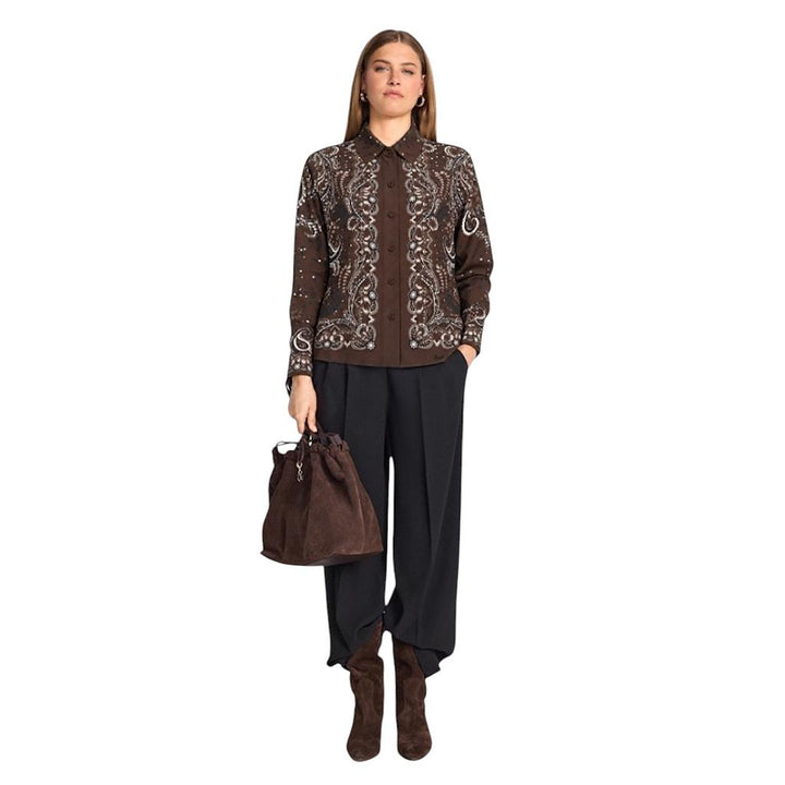 riani-blouse-dames-bruin-685920-4664-0662