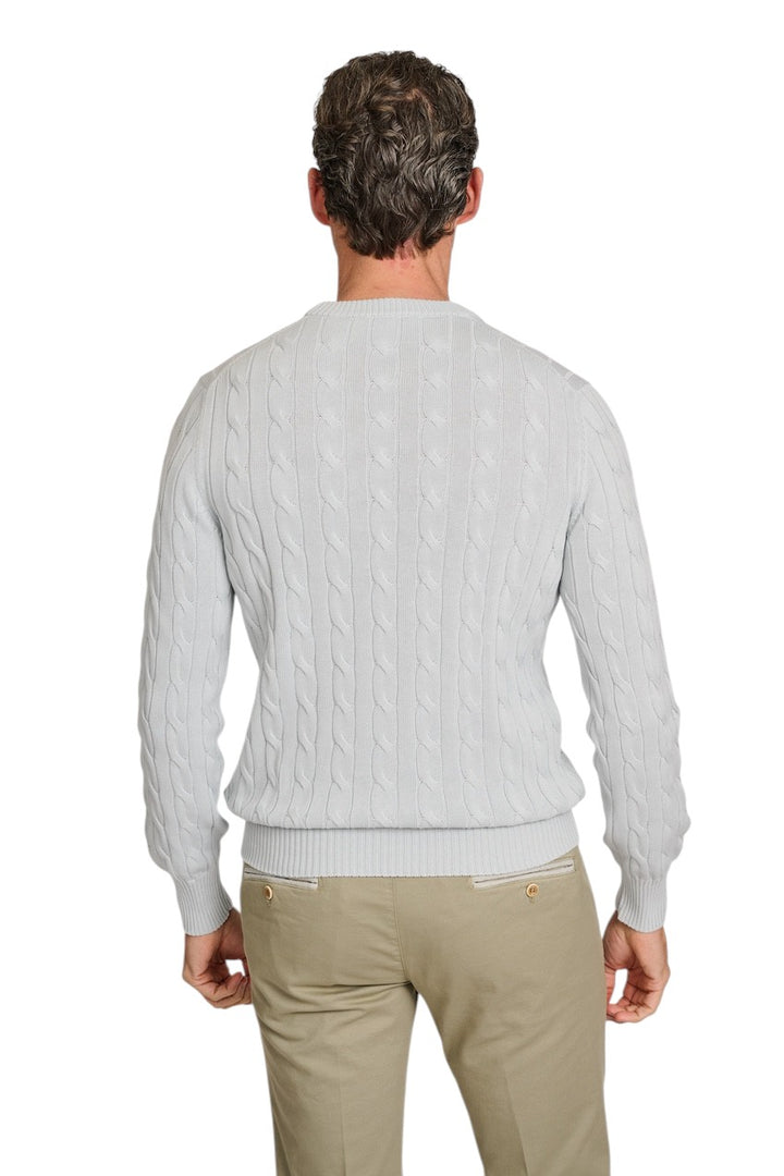 Gran Sasso Men pull trui heren zilver 23155/18173/050