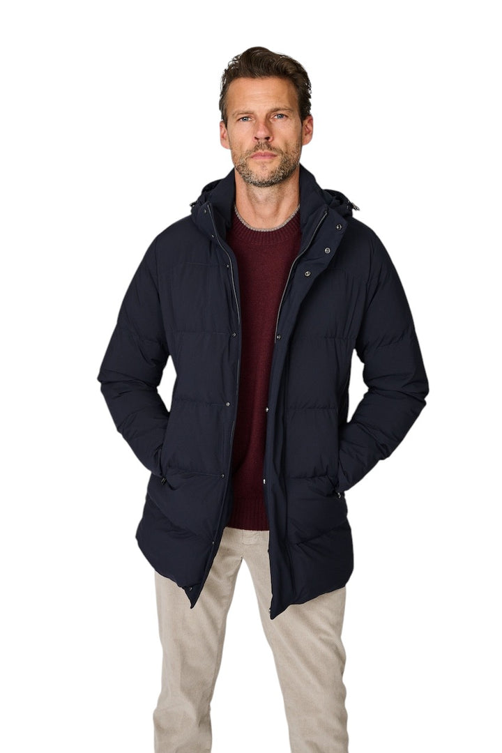 Gran Sasso Men pull trui ronde hals heren bordeaux 23131/25011 297
