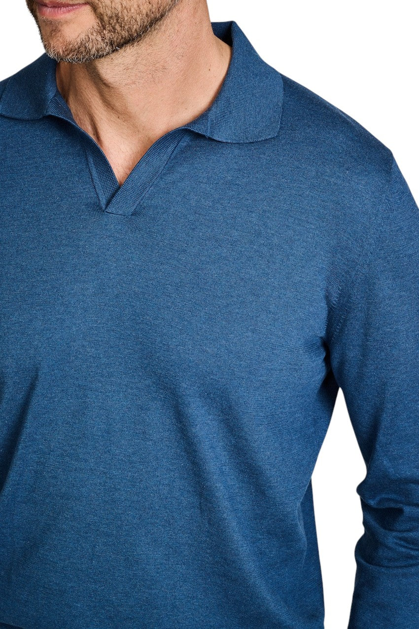 Gran Sasso Men pull trui heren blauw 43189/29401 585