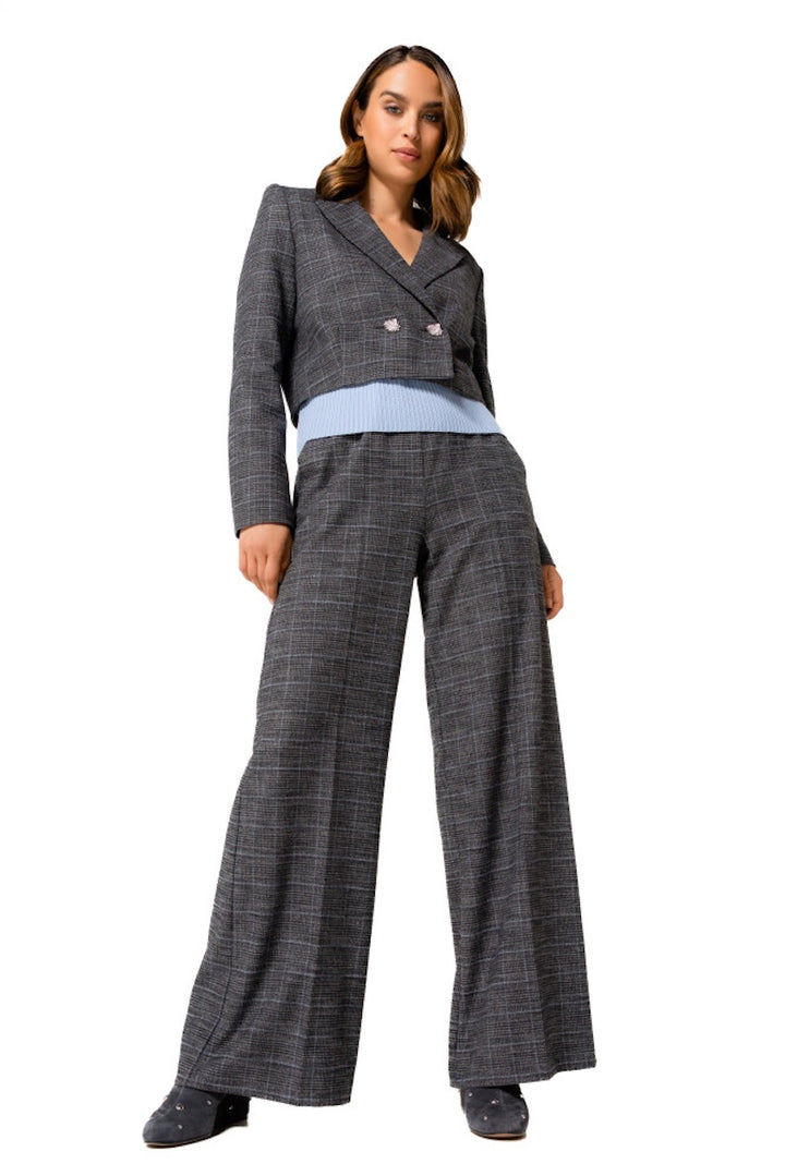 Caroline Biss broek dames anthraciet 4518/29