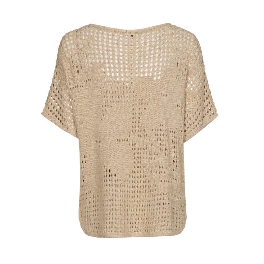 Caroline Biss pull trui dames zand 3208/35