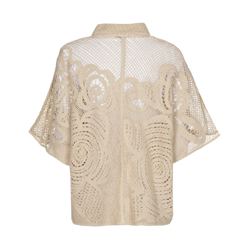 Caroline Biss gilet dames beige 1639/36