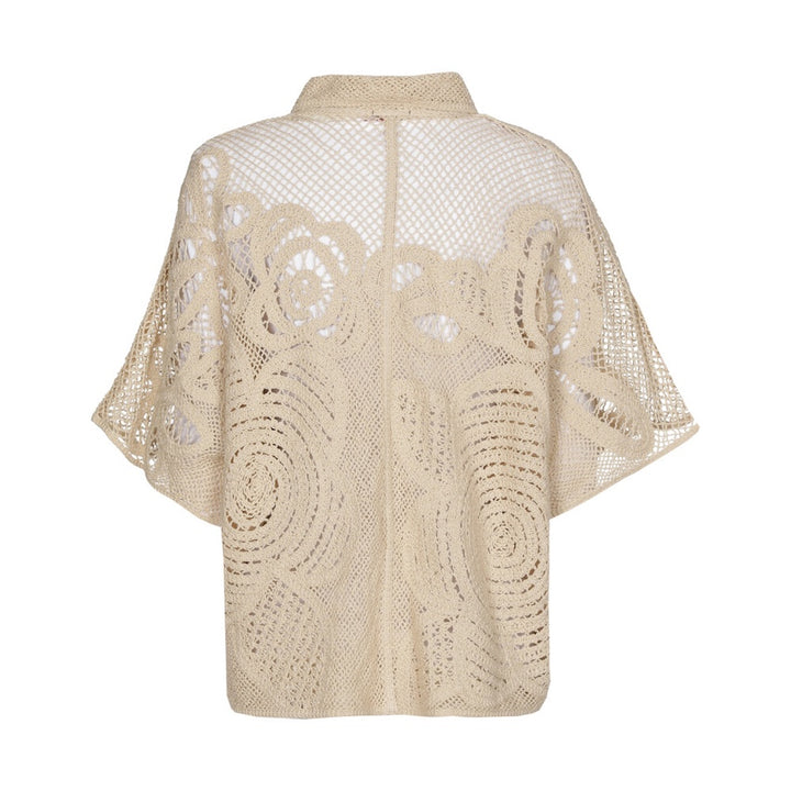 Caroline Biss gilet dames beige 1639/36