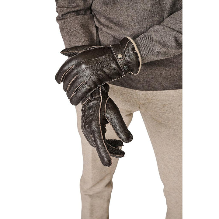 gran-sasso-men-gants-homme-marron
