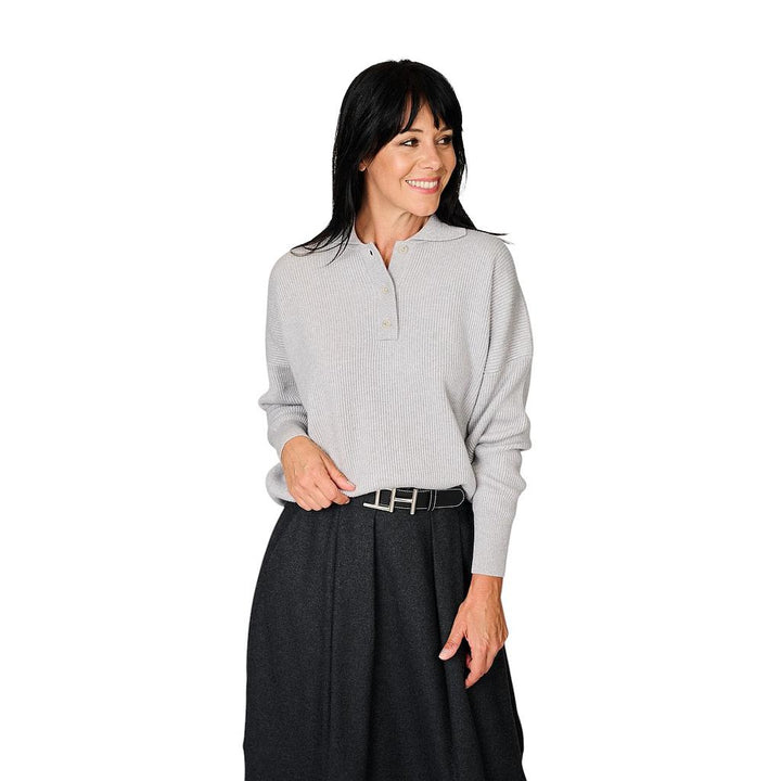 panicale-polo-in-cashmere-da-donna-grigia