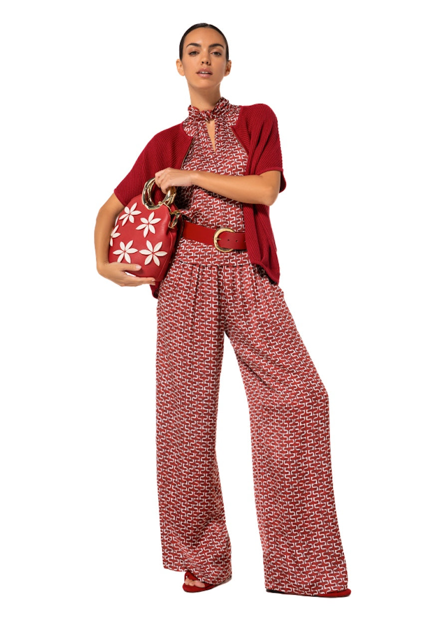 Caroline Biss broek dames bordeaux 1585/59