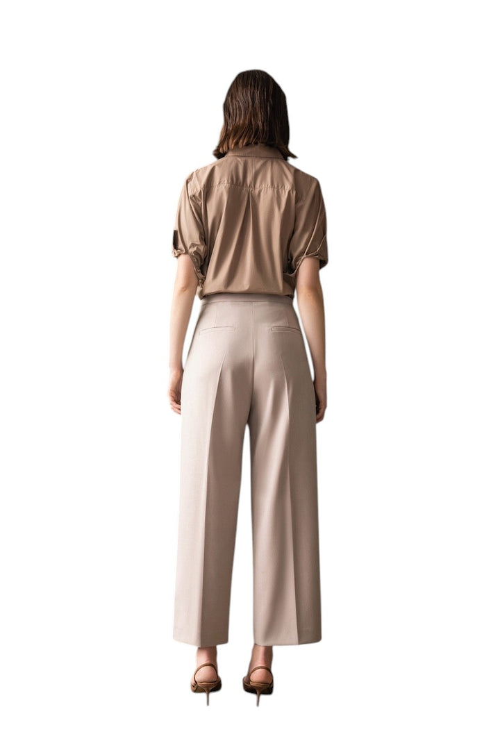 Seductive broek dames taupe 095332/6957 349 LOUELLA