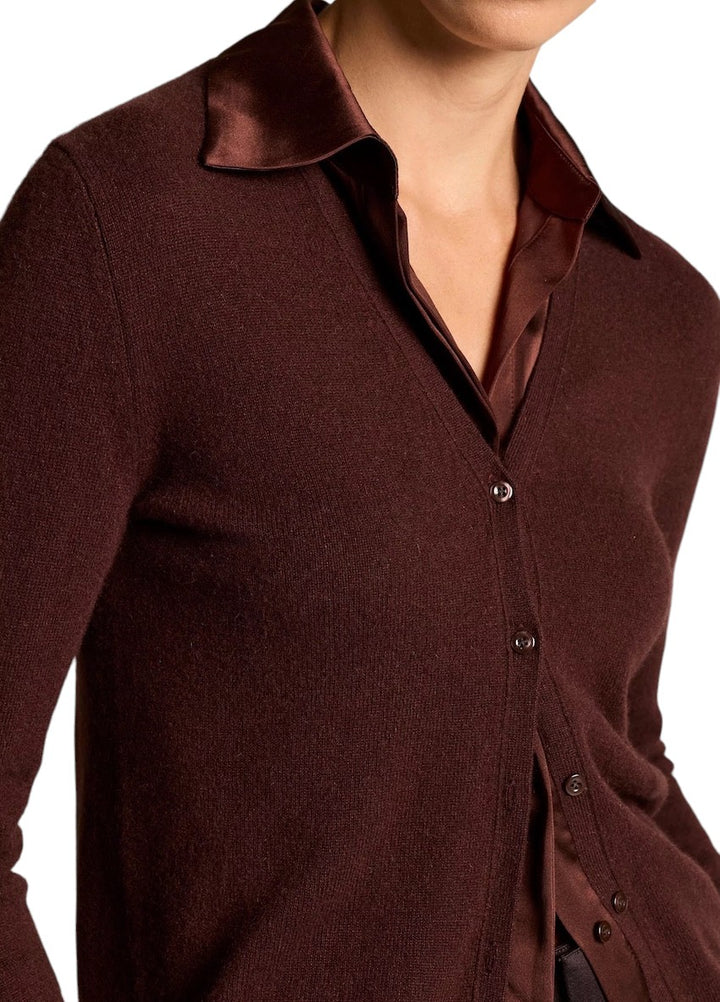 Vince gilet dames bruin V216579939/702