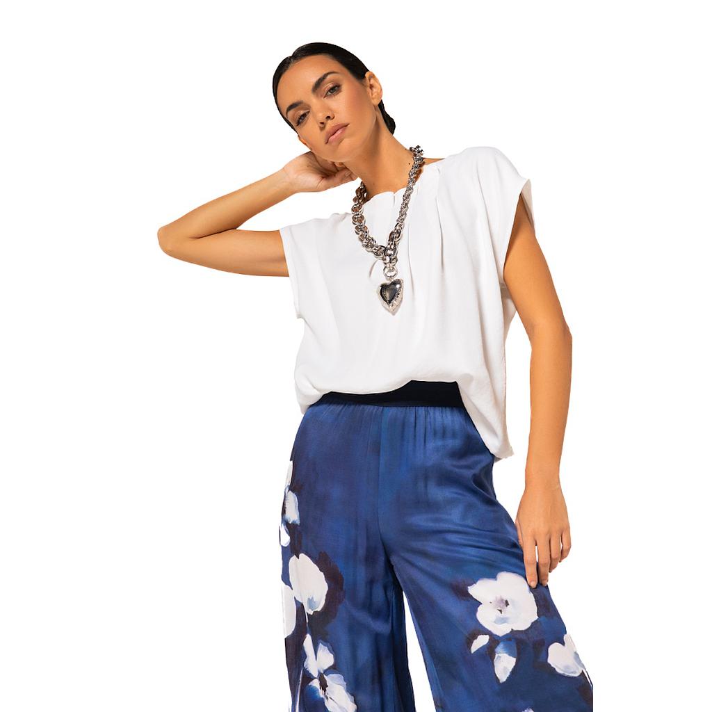 caroline-biss-blouse-korte-mouwen-dames-ecru-1608-91