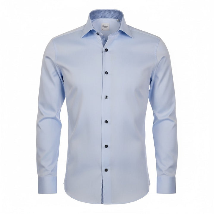 Stenstroms Hombres camisa manga larga azul claro hombre Regular