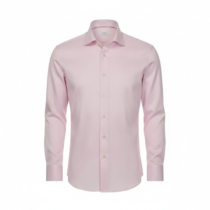 Eton hemd lange mouwen heren roze contemporary