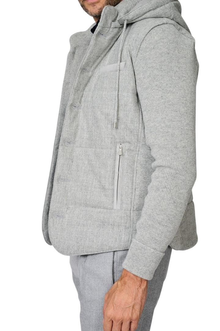 Gran Sasso Uomini Cappotto da uomo grigio