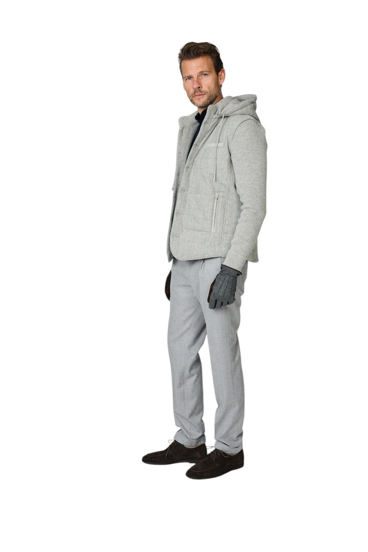 Gran Sasso Uomini Cappotto da uomo grigio
