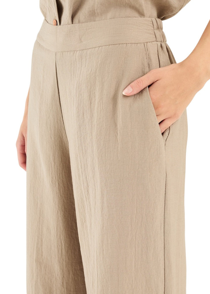 Anneclaire broek dames taupe D1701 1772 373