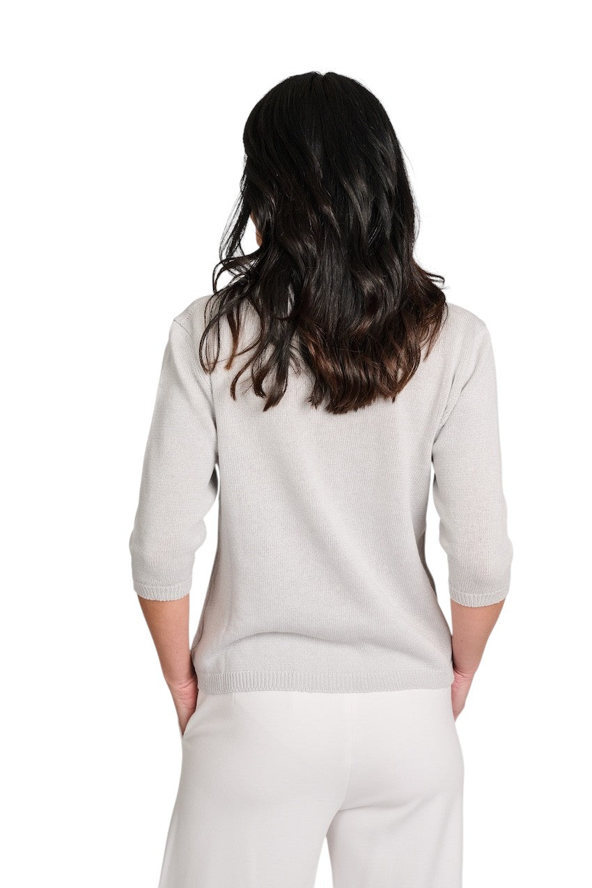 Anneclaire gilet dames grijs D1506 317 203