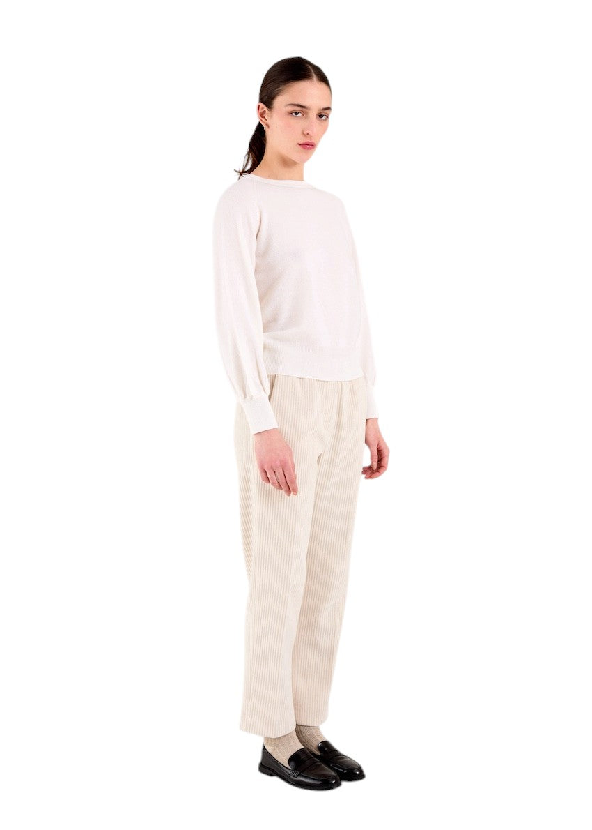 Anneclaire pull trui dames ecru D1876 857 201