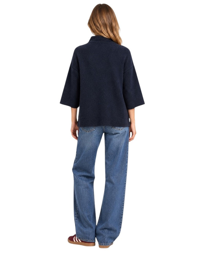 Anneclaire vest dames marine D1892 1200 761