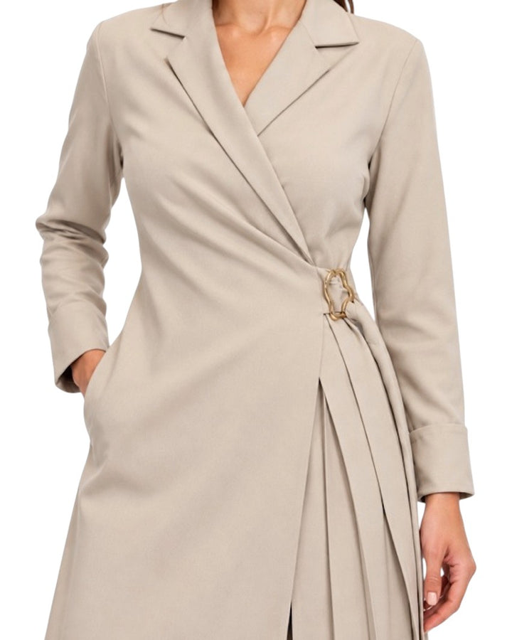 Antonelli kleedje dames beige Masaccio R6168 893C 122