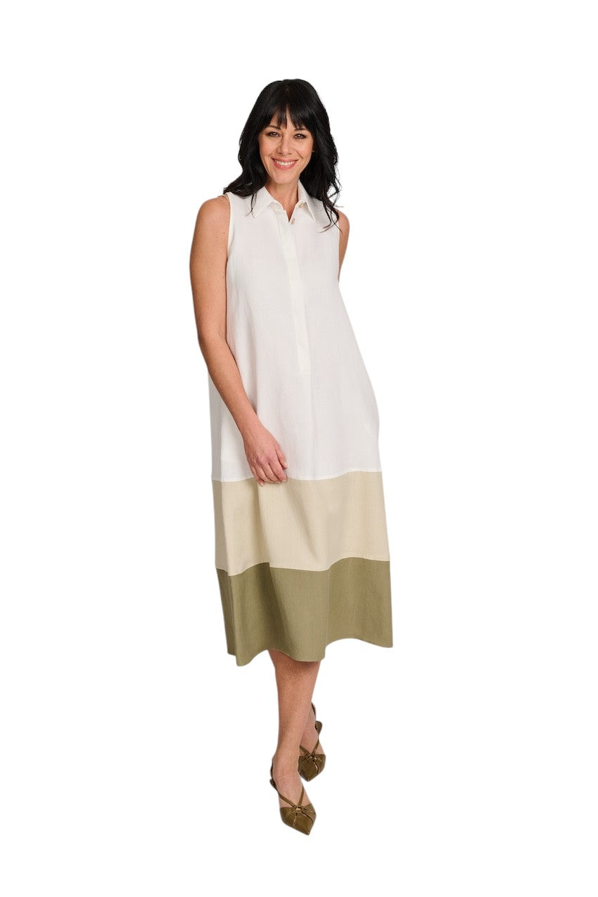 Antonelli kleedje dames wit Q6558 4096 013