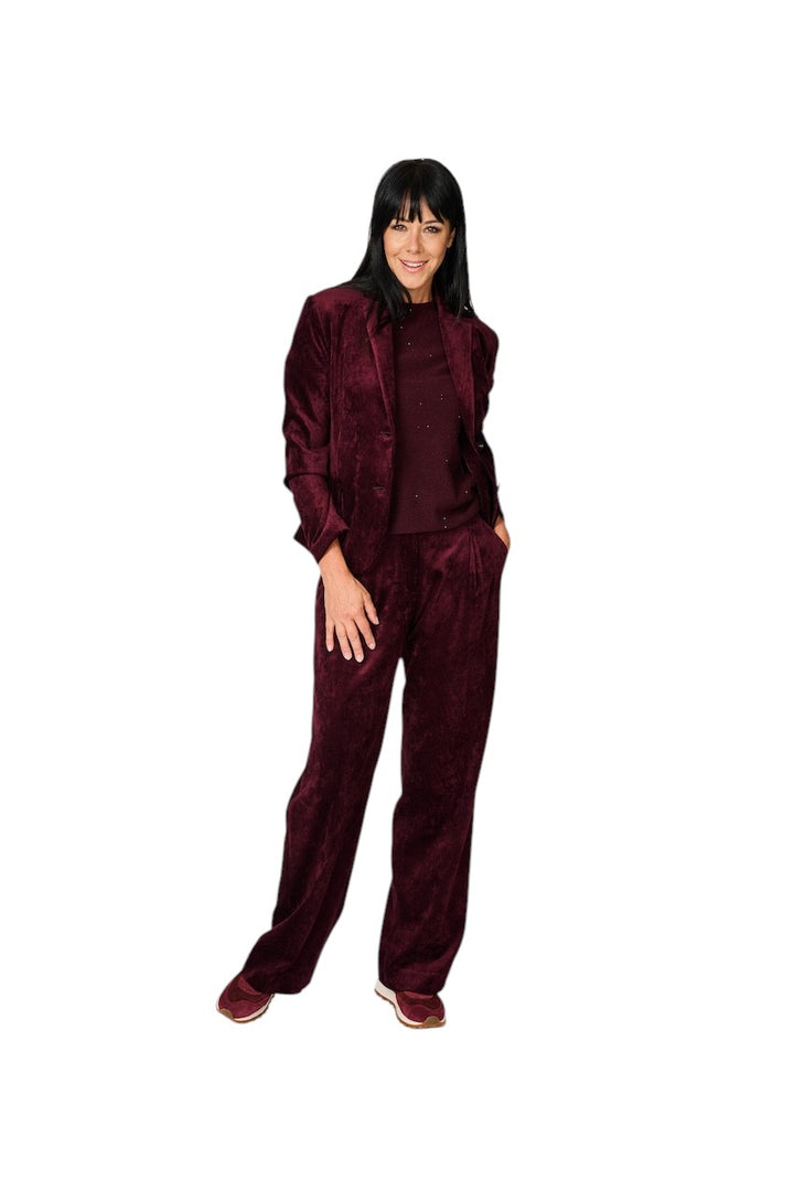 Antonelli pull trui dames bordeaux Fiemme