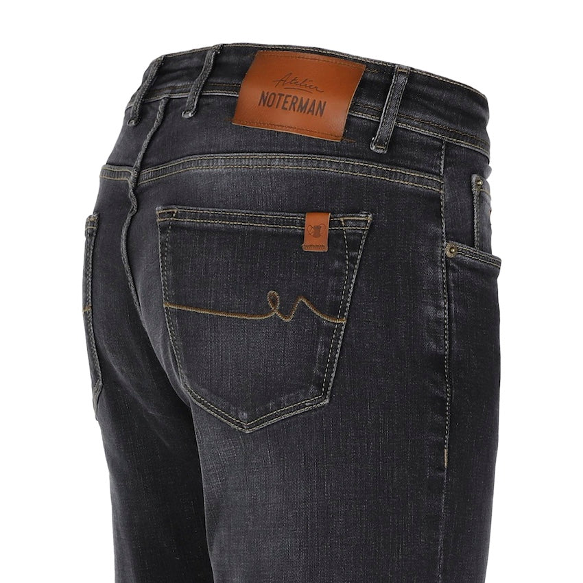 Atelier Noterman jeans heren zwart ATN01S-A120-2045-101