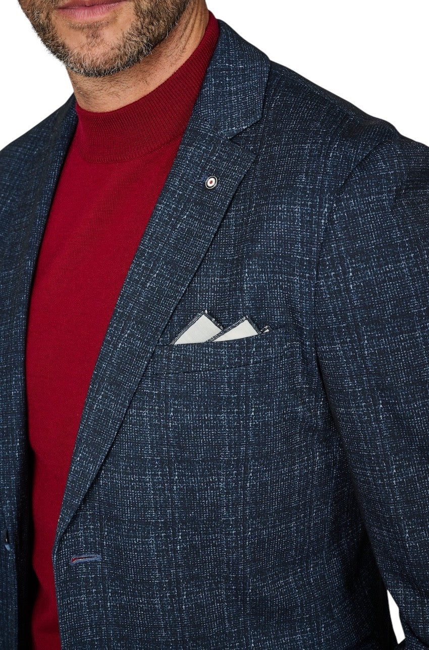 Blue Industry vest men navy