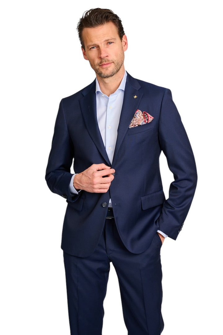 Cc Collection Corneliani kostuum heren blauw 257R49-2568150-002