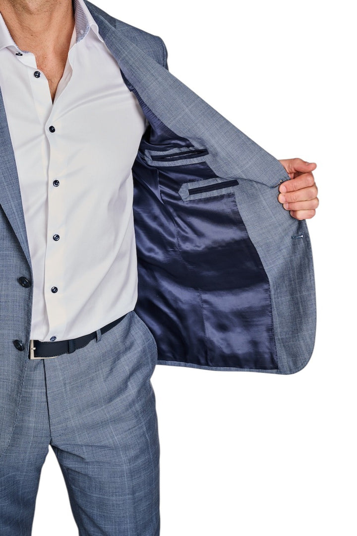 Cc Collection Corneliani kostuum heren blauw 277Z63-2767348-001