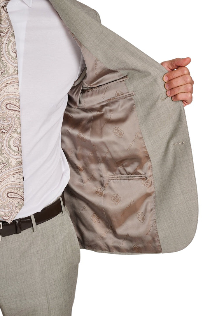 Corneliani kostuum heren beige 257222-2517087-036