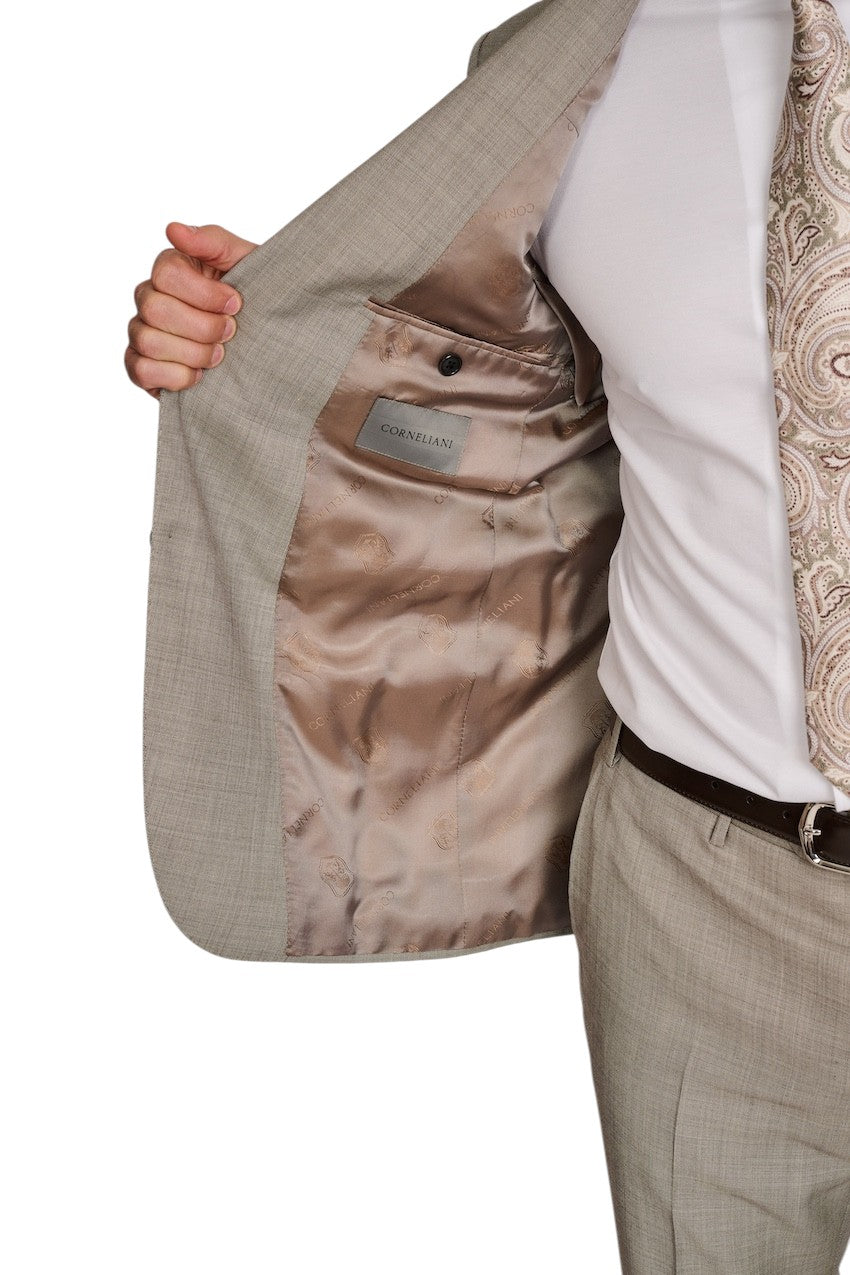 Corneliani kostuum heren beige 257222-2517087-036