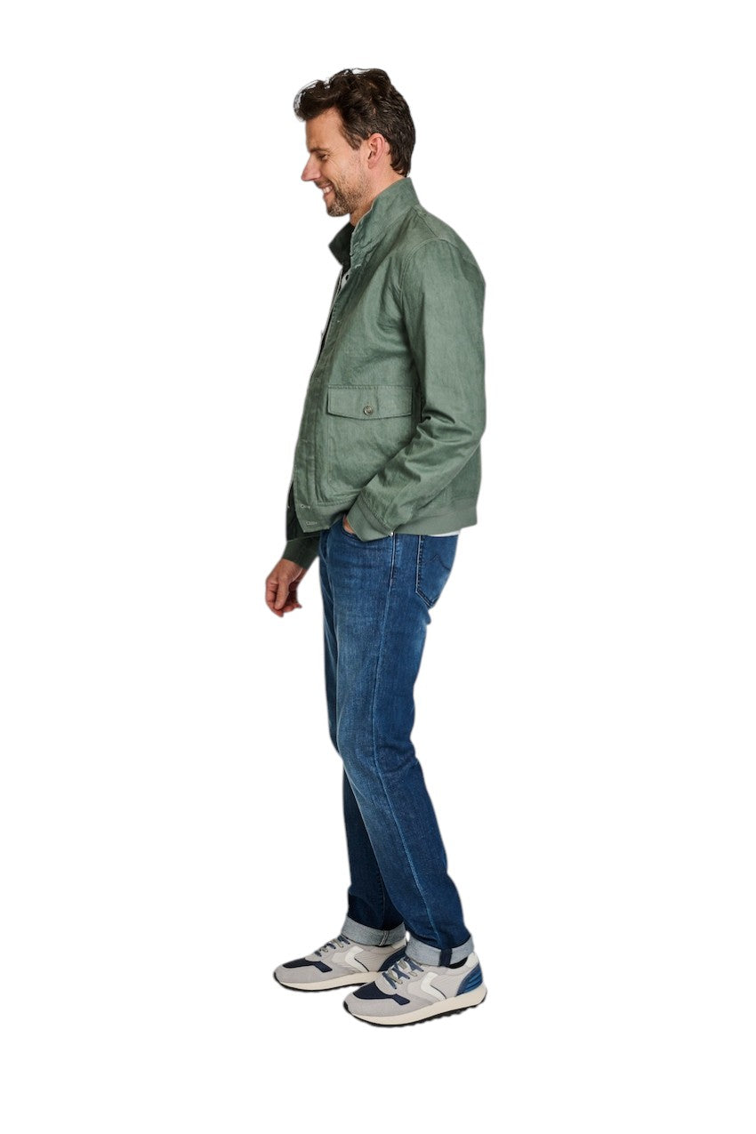 Duno Uomo parka heren groen ALCAMO 326