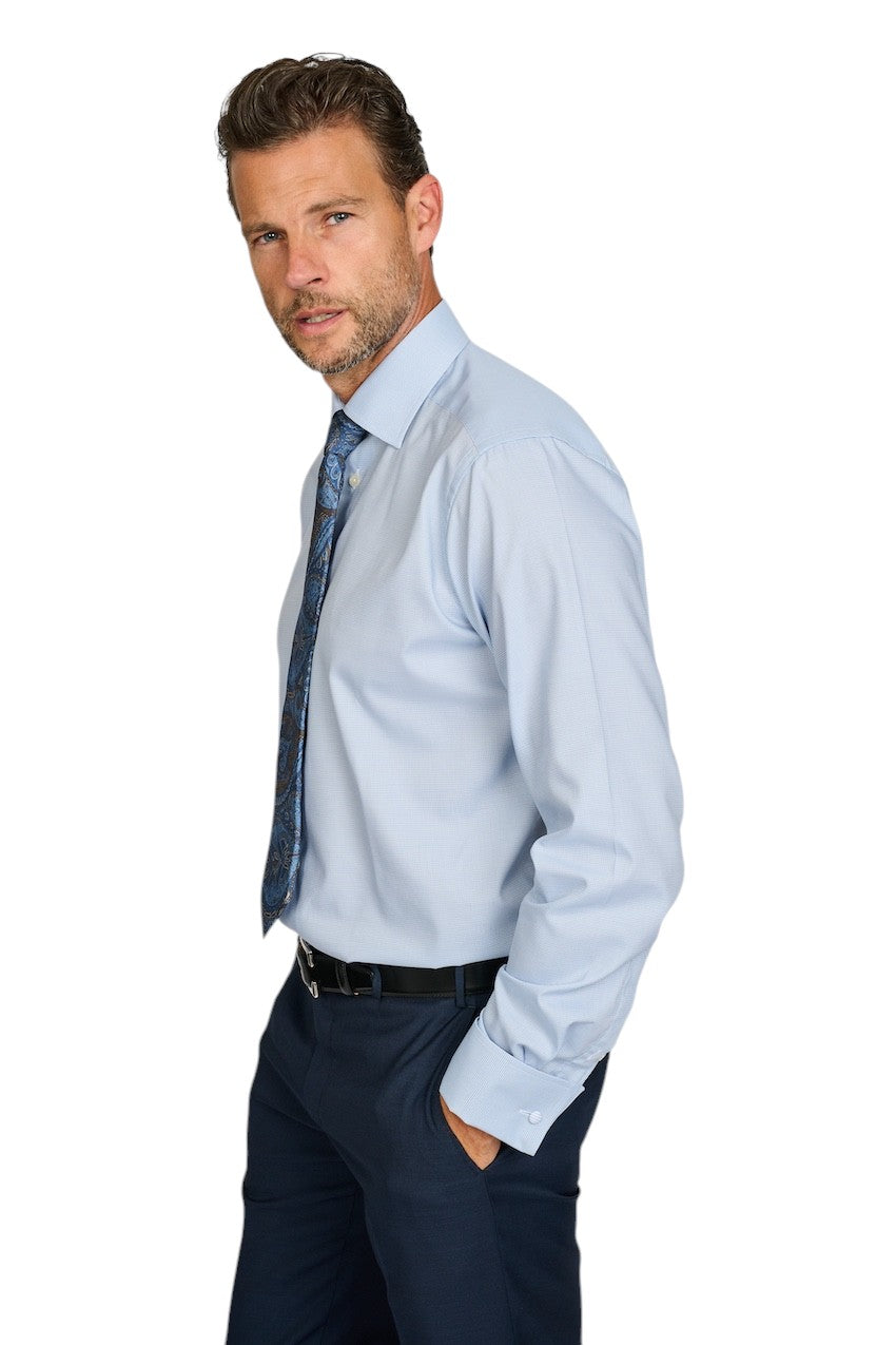 Eton hemd lange mouwen heren licht blauw Contemporary 10001456023