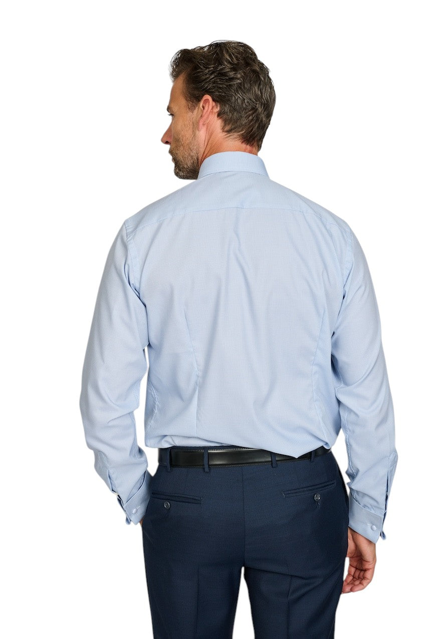 Eton hemd lange mouwen heren licht blauw Contemporary 10001456023