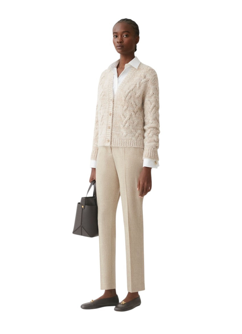 Fabiana Filippi gilet dames goud MAD226F449M4170167