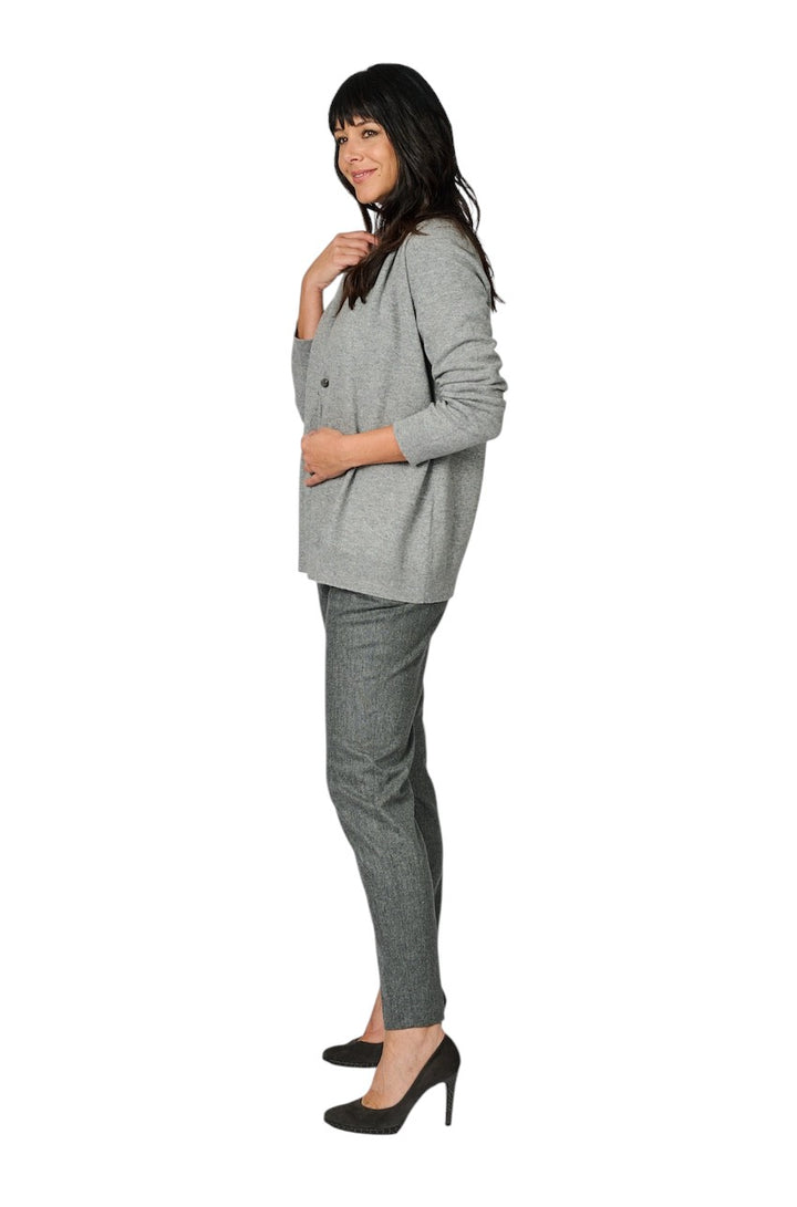 Fabiana Filippi Weste Damen grau