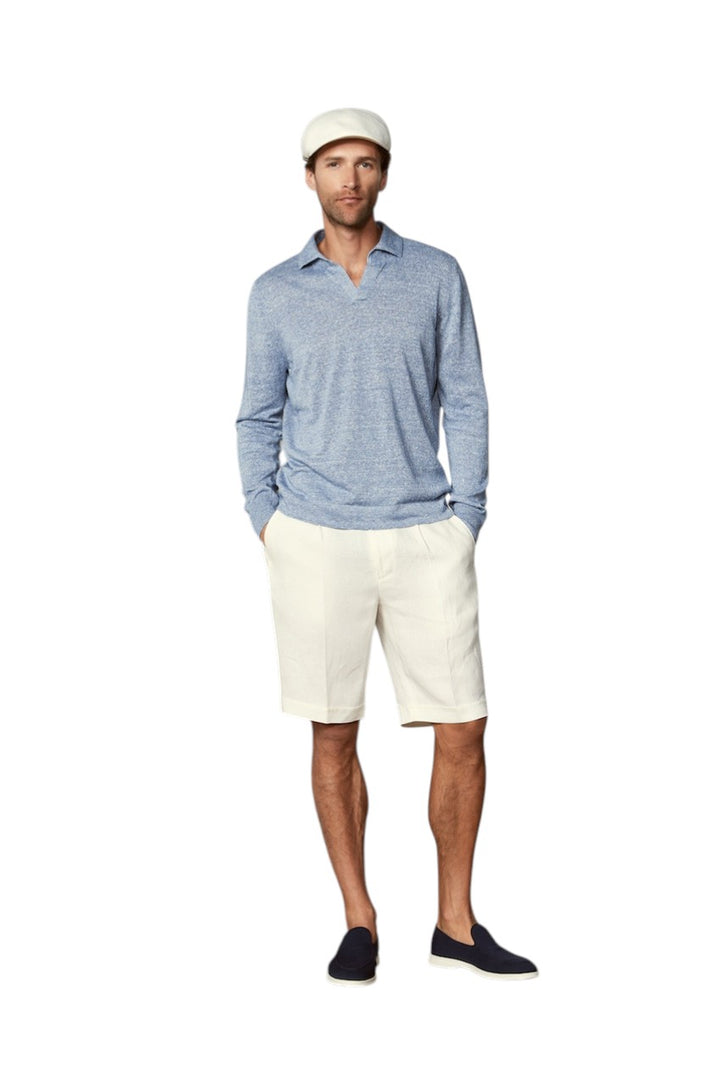 Gran Sasso Men polo shirt heren blauw