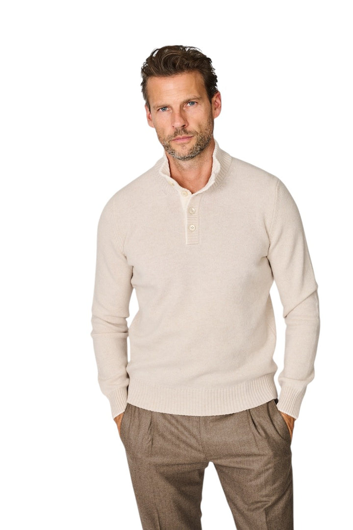 Gran Sasso Männer Pullover für Herren beige