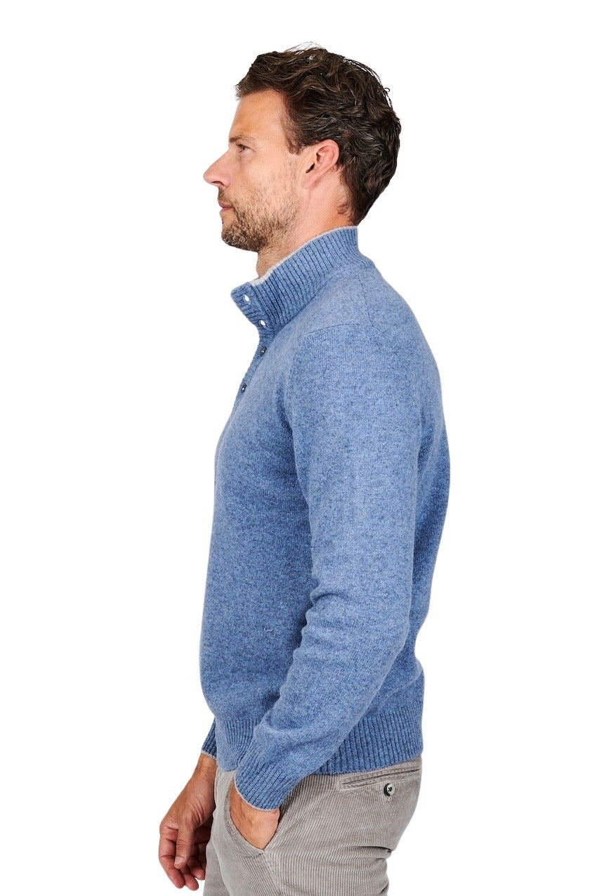 Gran Sasso Men pull trui heren licht blauw