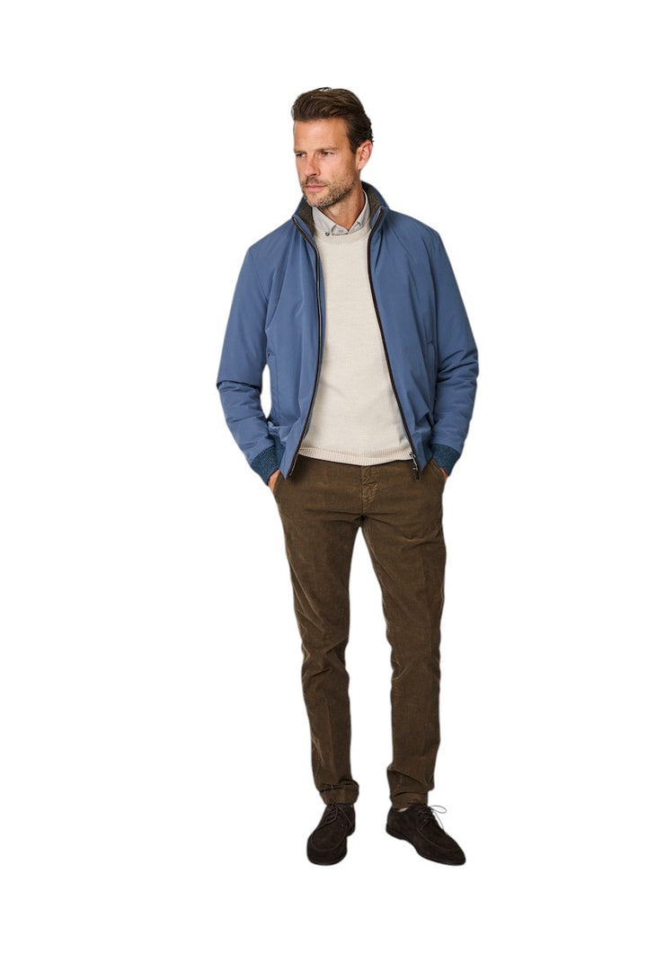 Gran Sasso Men pullover round neck men's beige