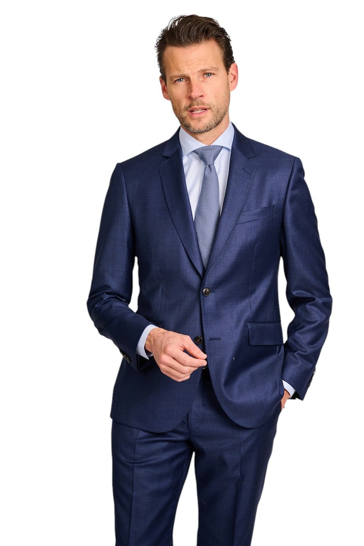 Hackett London kostuum heren donker blauw HM423238R 595
