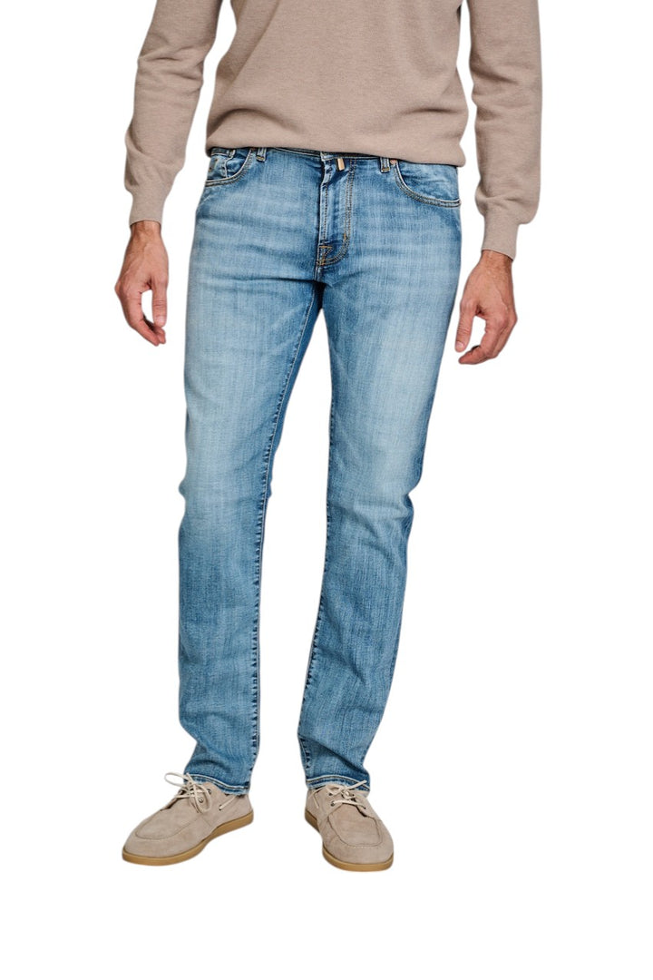 Jacob Cohen Men jeans heren licht blauw zipper Bard fast - vintage slim fit JUM_QE009055S3623V1 200D