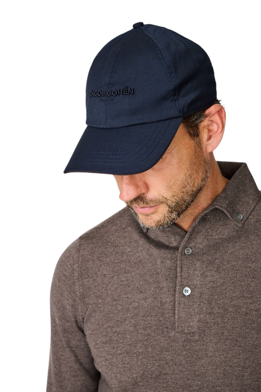Jacob Cohen Men muts-pet heren marine JUM_A0070 001 S4398 Y98