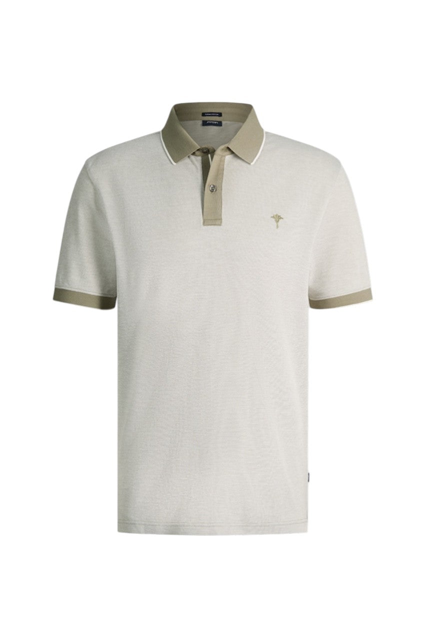 Joop polo shirt korte mouwen heren licht groen Percyco 10017571 00320